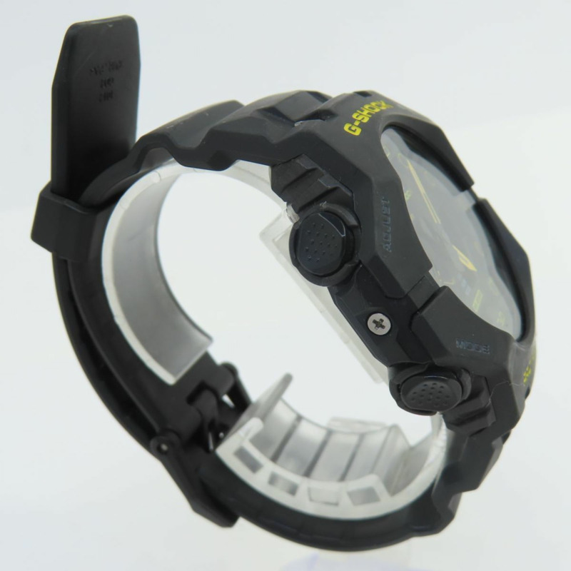 CASIO G-SHOCK 藍牙手機連接石英手錶,警示黃 (GA-B001CY-1AJF)-1