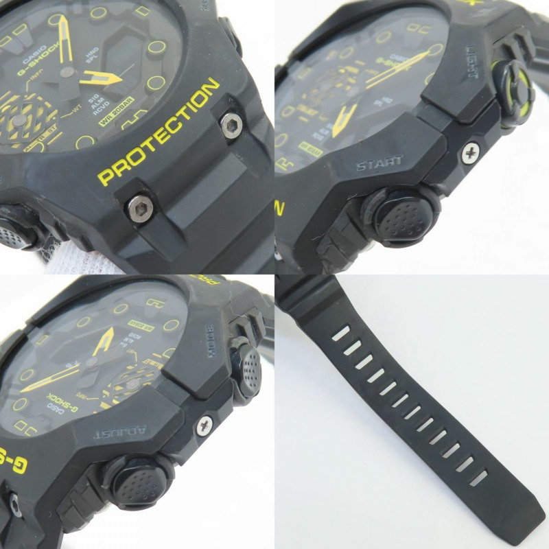 CASIO G-SHOCK 藍牙手機連接石英手錶,警示黃 (GA-B001CY-1AJF)-6
