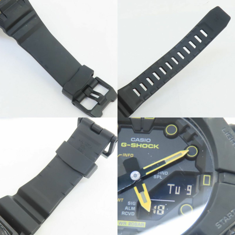 CASIO G-SHOCK 藍牙手機連接石英手錶,警示黃 (GA-B001CY-1AJF)-7