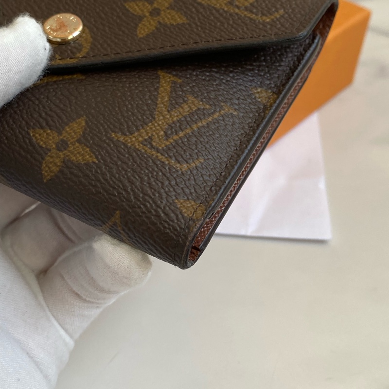 LV 三折夾 焦糖色 |經典不敗|熱門款式|喜歡收藏|誠🉑小議-8