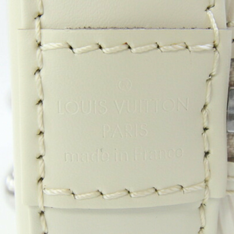 Louis Vuitton Epi Alma BB 女士手提包 M4085J 象牙色半月形單肩包,LOUIS VUITTON-3