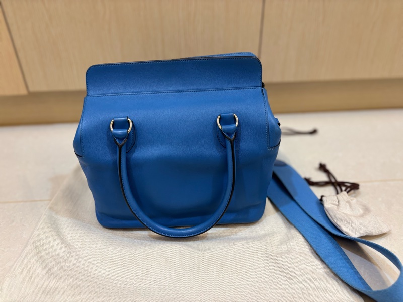 Hermes 愛馬仕 toolbox 26 牛奶盒子 銀扣 swift皮-1