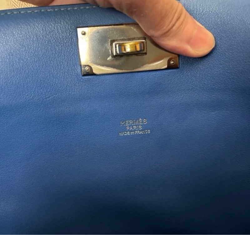 Hermes 愛馬仕 toolbox 26 牛奶盒子 銀扣 swift皮-15