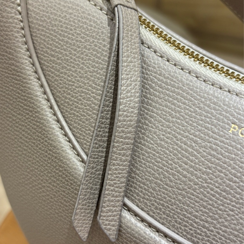 Polene Numero Dix Taupe 灰褐色 半月包-7