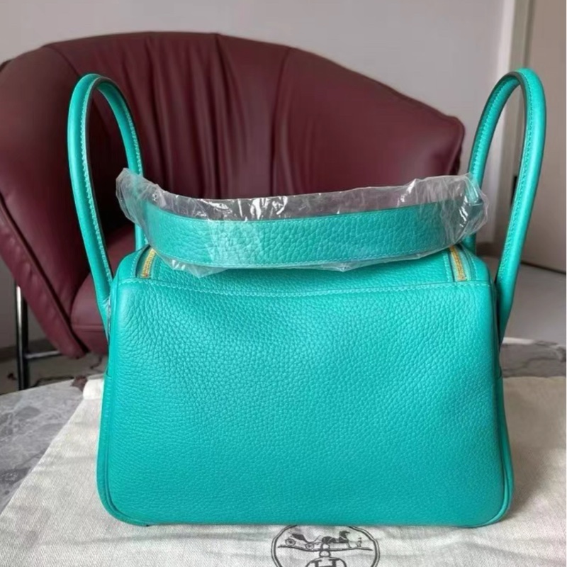 Hermes lindy26,D刻,好看的綠色 金扣 有塵袋,閒置品,五金扣膜都有-3