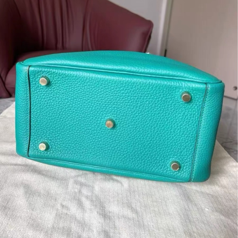 Hermes lindy26,D刻,好看的綠色 金扣 有塵袋,閒置品,五金扣膜都有-4