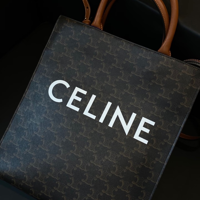 Celine cabas琴譜包/老花凱旋門-4