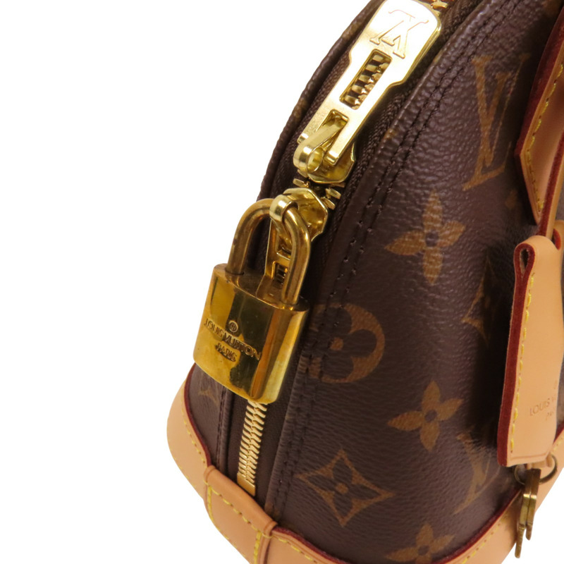 LOUIS VUITTON Monogram Alma BB金扣手挽肩背兩用袋-7