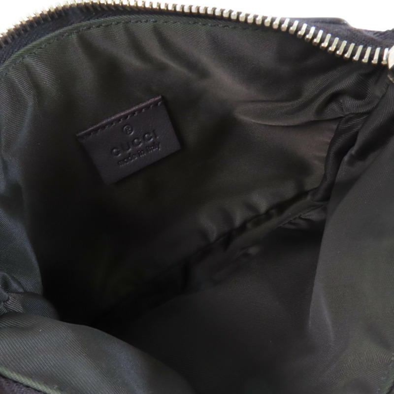 GUCCI GG帆布Mini Shoulder Bag金扣肩背袋-4