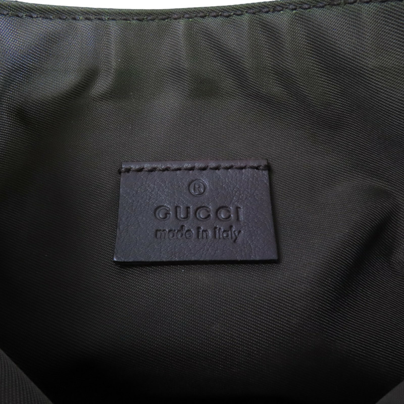 GUCCI GG帆布Mini Shoulder Bag金扣肩背袋-5