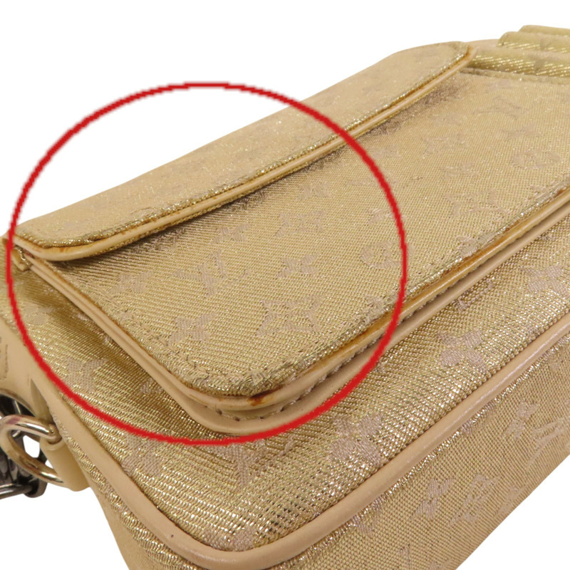 LOUIS VUITTON Monogram Shine McKenna鏈帶肩背袋-16