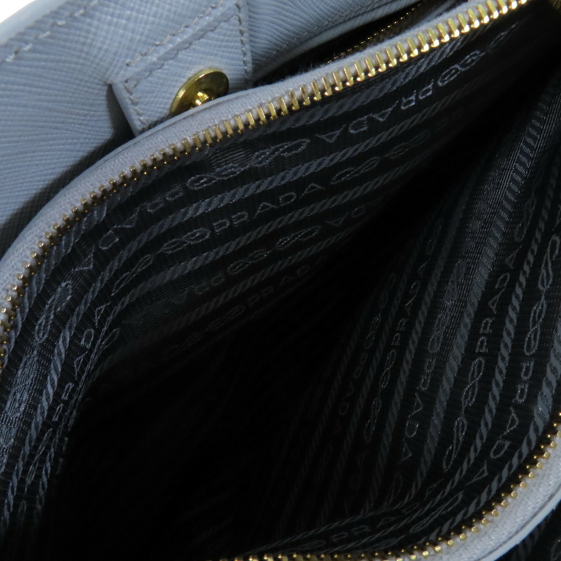 PRADA Saffiano皮革Galleria Saffiano金扣手挽肩背兩用袋-7