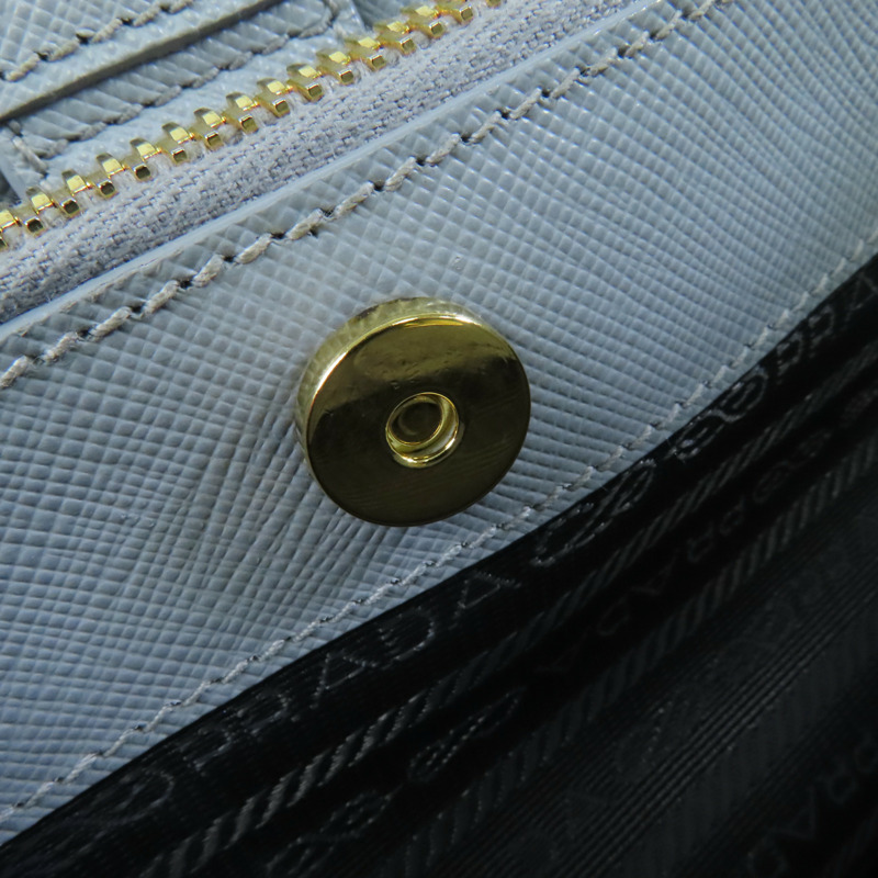 PRADA Saffiano皮革Galleria Saffiano金扣手挽肩背兩用袋-15