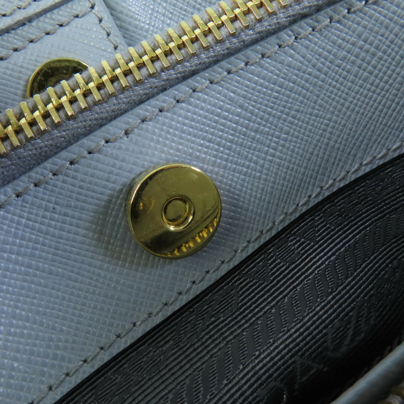 PRADA Saffiano皮革Galleria Saffiano金扣手挽肩背兩用袋-16