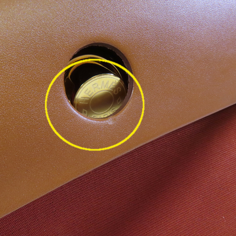HERMES 帆布Herbag PM金扣手挽肩背兩用袋-21