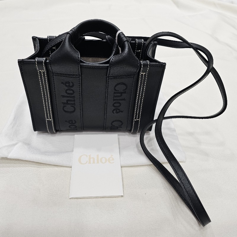 Chloe 托特包(Mini.黑.全皮)-6