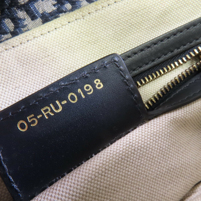Dior Obrigard帆布Saddle金扣肩背袋-6