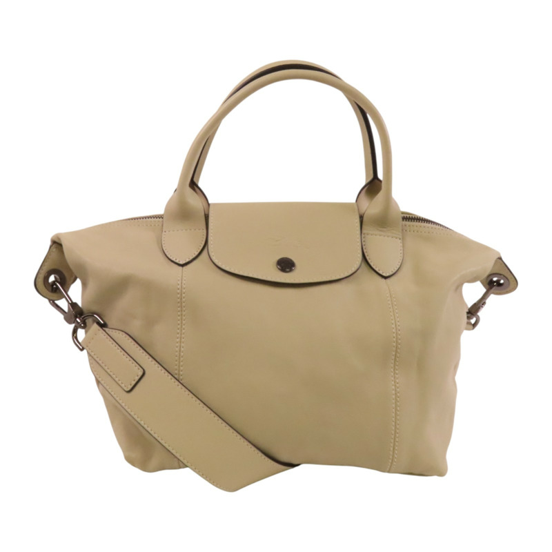 Longchamp 羊皮皮革2Way Shoulder Bag肩背袋-0