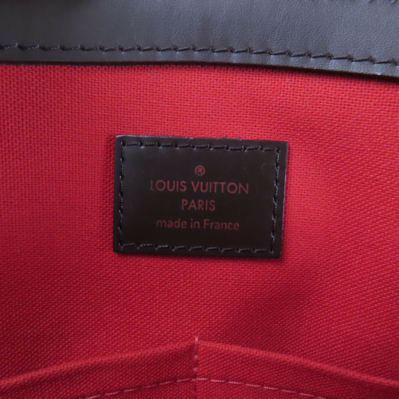 LOUIS VUITTON Damier Ebene Verona PM金扣肩背袋-5