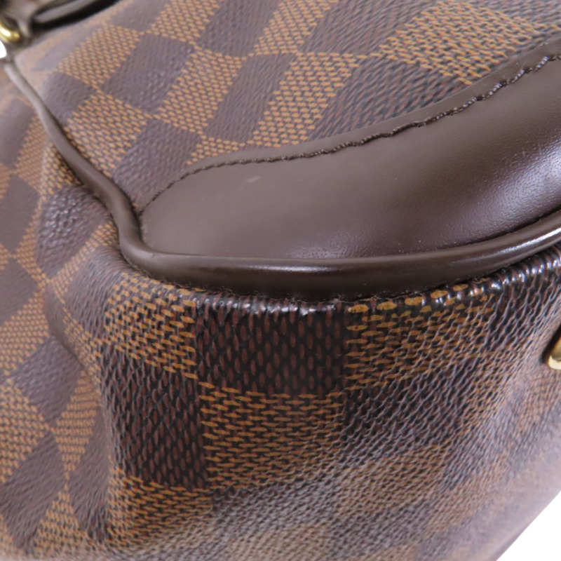 LOUIS VUITTON Damier Ebene Verona PM金扣肩背袋-10