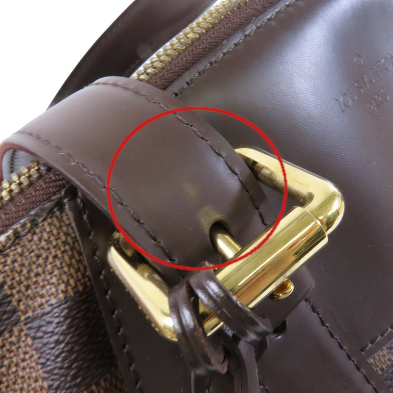 LOUIS VUITTON Damier Ebene Verona PM金扣肩背袋-17