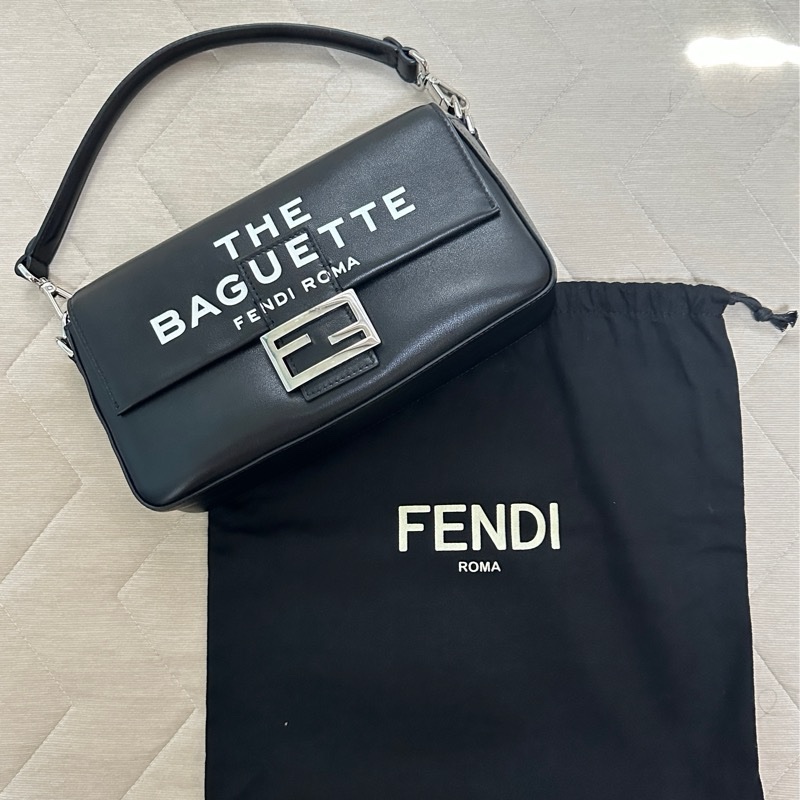 【稀有釋出】Fendi X Marc jacobs 限量聯名款(黑銀)-2