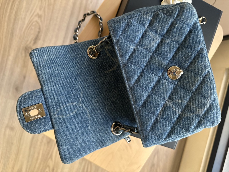 Chanel 牛仔方胖-12