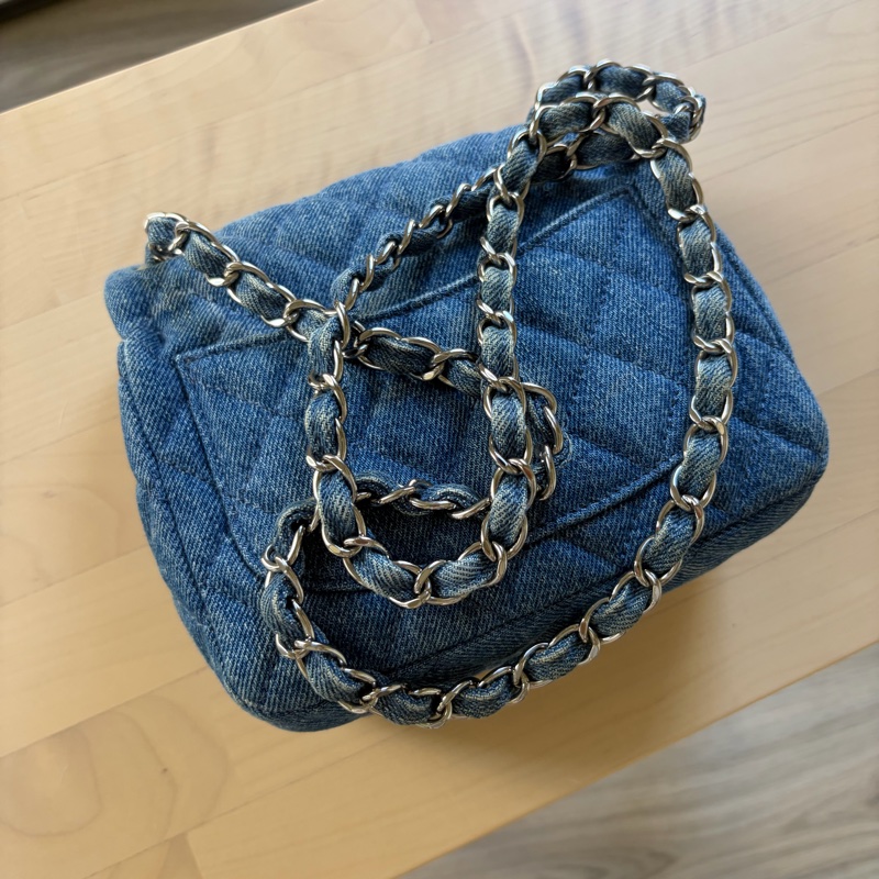 Chanel 牛仔方胖-9