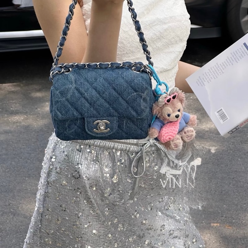 Chanel 牛仔方胖-5