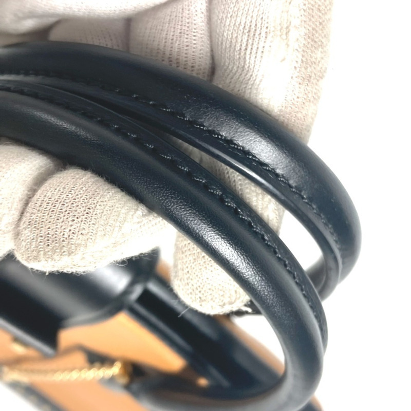LOUIS VUITTON M51654 鉚釘雙色 Cool Marly PM 托特包,皮革手提包,女款,米色-7