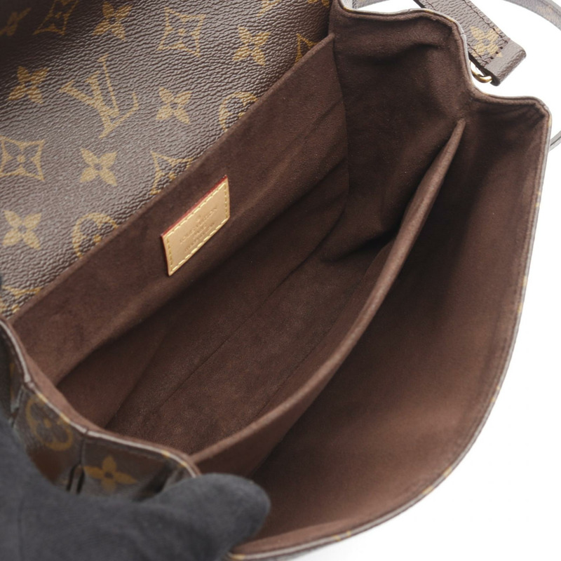 LOUIS VUITTON Pochette Metis 中型手提包 M44875 字母帆布 二手 LV-2