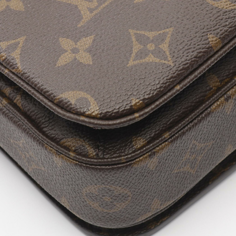 LOUIS VUITTON Pochette Metis 中型手提包 M44875 字母帆布 二手 LV-7