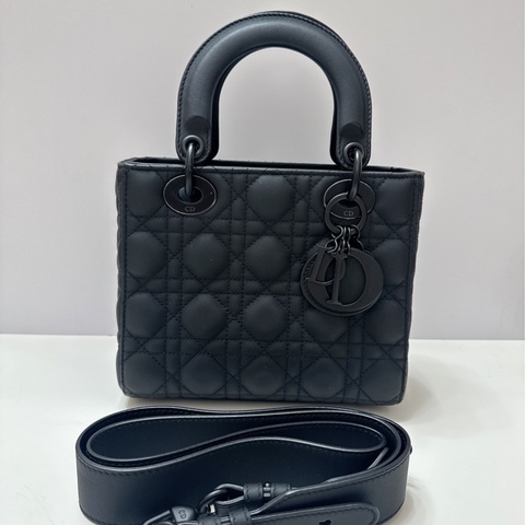 Christian Dior SO BLACK LADY DIOR 4X5 小號黛妃包(可小議）