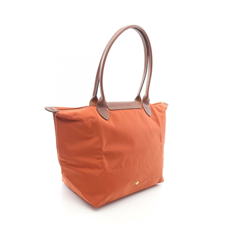 Longchamp Le Pliage Original L 托特包 L1899089P97 帆布皮革棕色全新女款-1