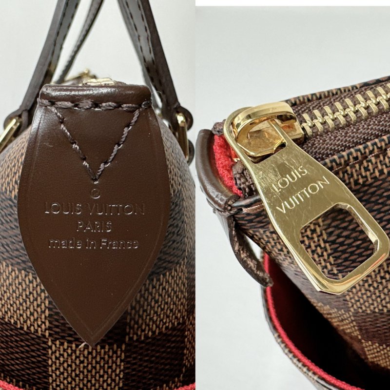 LV TOTALLY PM棋盤格雙口天心包-7