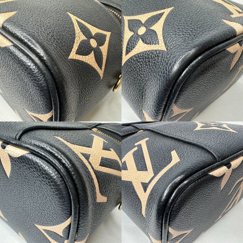 LV Vanity雙色皮革鏈帶化妝箱包-8