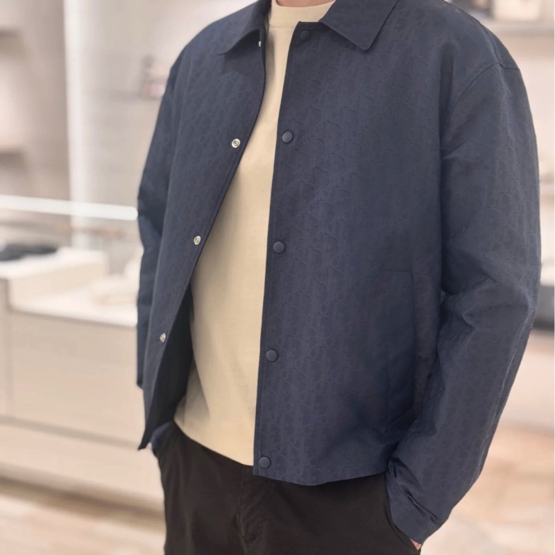 Dior 男款風衣外套 Size: 48 50-3