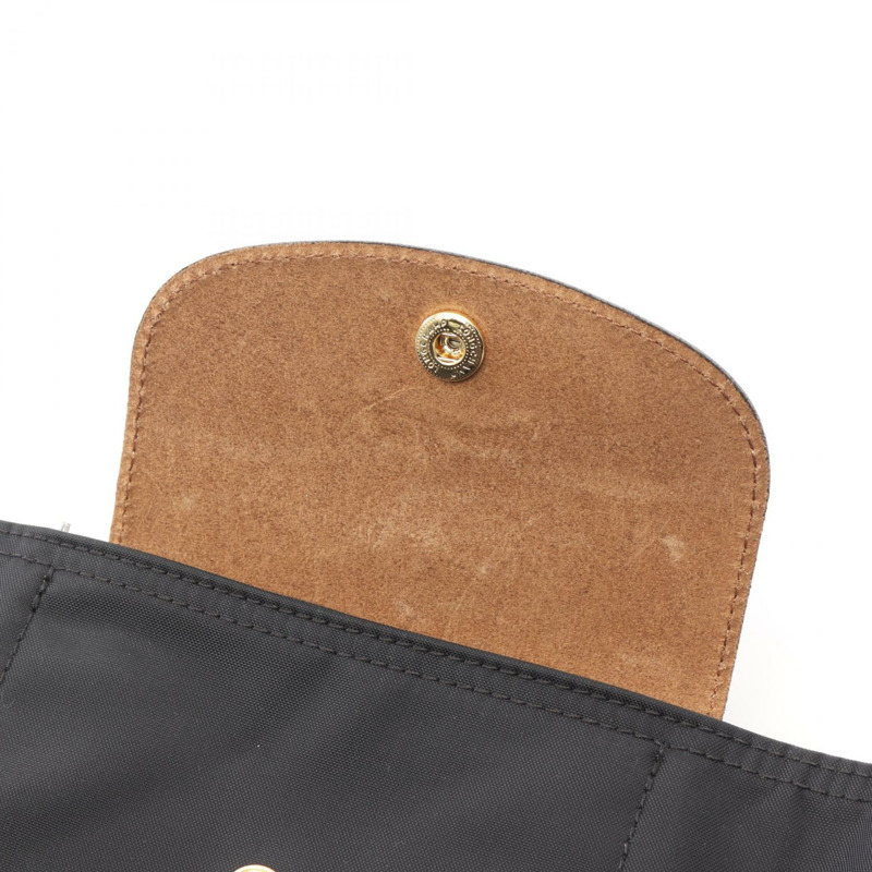 Longchamp Le Pliage Original M Rucksack 背包 10284089001 皮革 布料 黑色 棕色 全新 女款-4