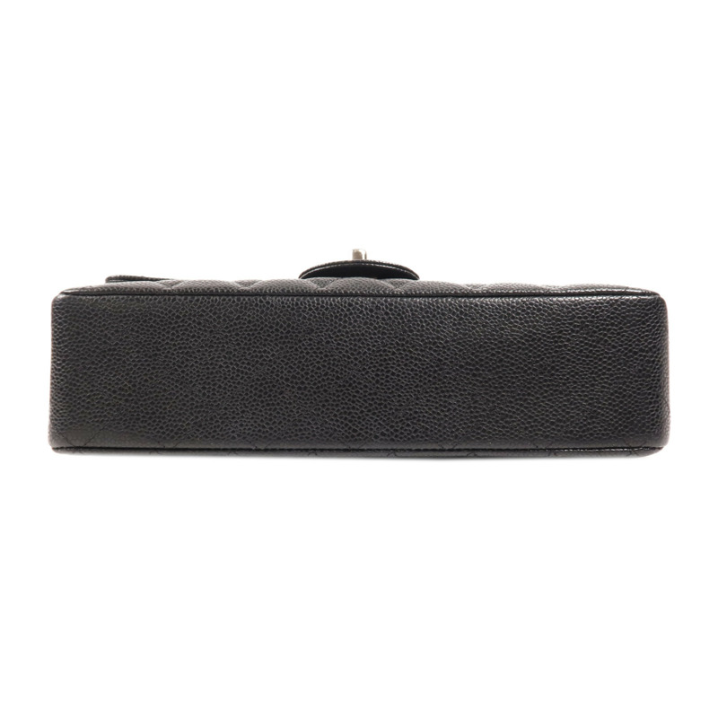 CHANEL 牛皮皮革Classic 25銀扣鏈帶肩背袋-3