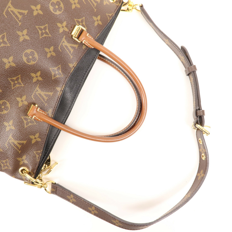 LOUIS VUITTON Monogram Pallas MM金扣肩背袋-7