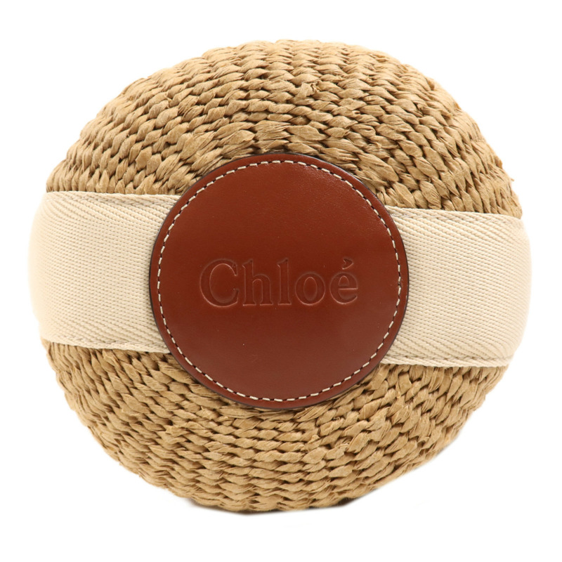 Chloe Raffia Woody Basket Bag金扣手挽肩背兩用袋-3