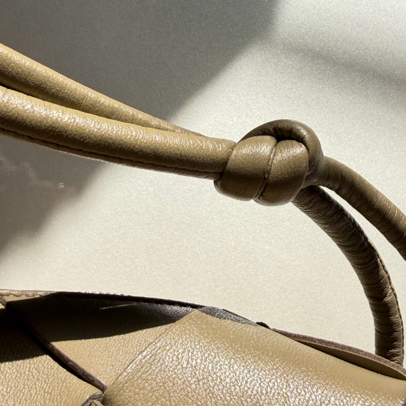 Bottega Veneta - Mini Cassette Camera Bag #Travetine-4