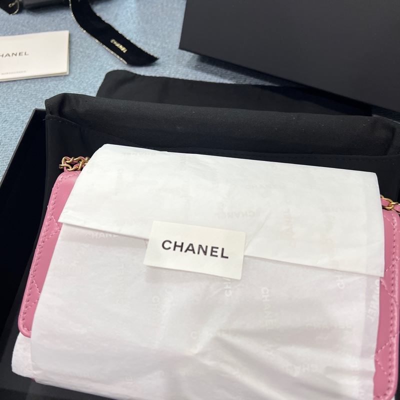 Chanel 香奈兒雙金球鏈包 (全新)-4
