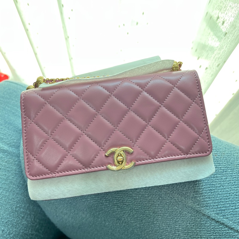Chanel 香奈兒雙金球鏈包 (全新)-6
