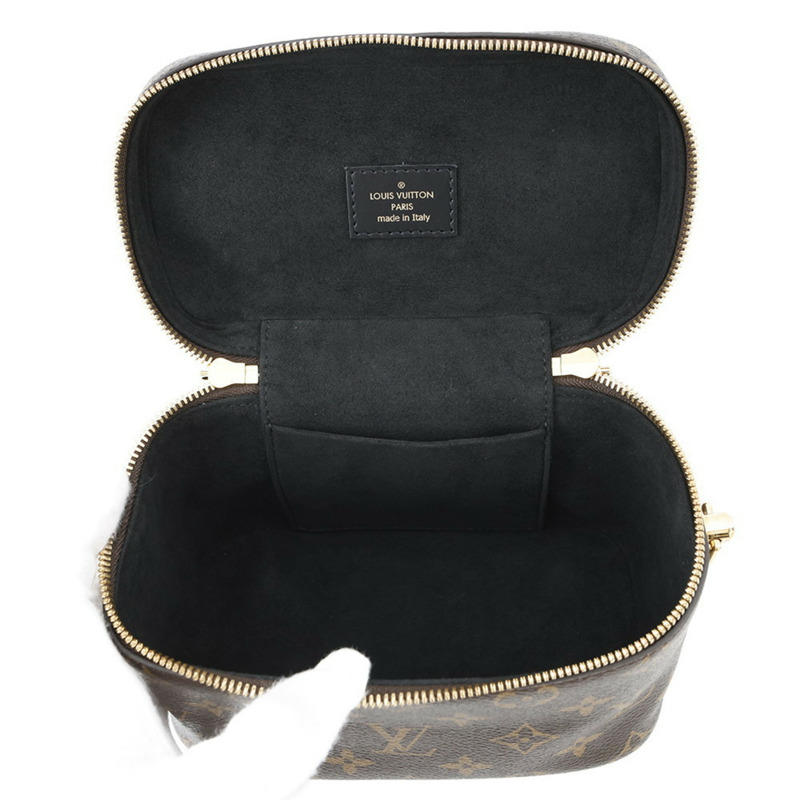 路易威登 Monogram Reverse Vanity NV PM 手提包 M45165 Nicolas Ghesquière 黑色-4