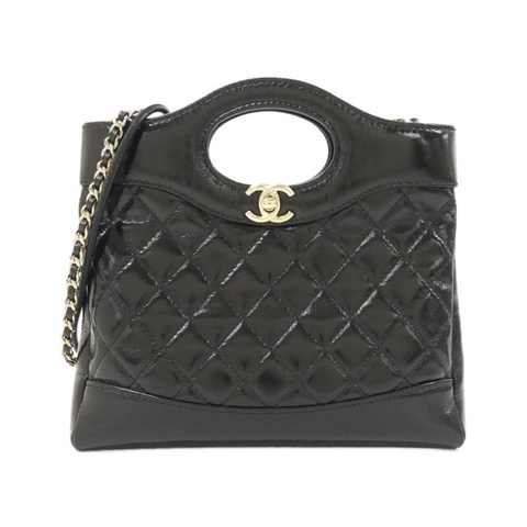 CHANEL 黑金 31Bag Mini 22cm  晶片 全新(可小議）