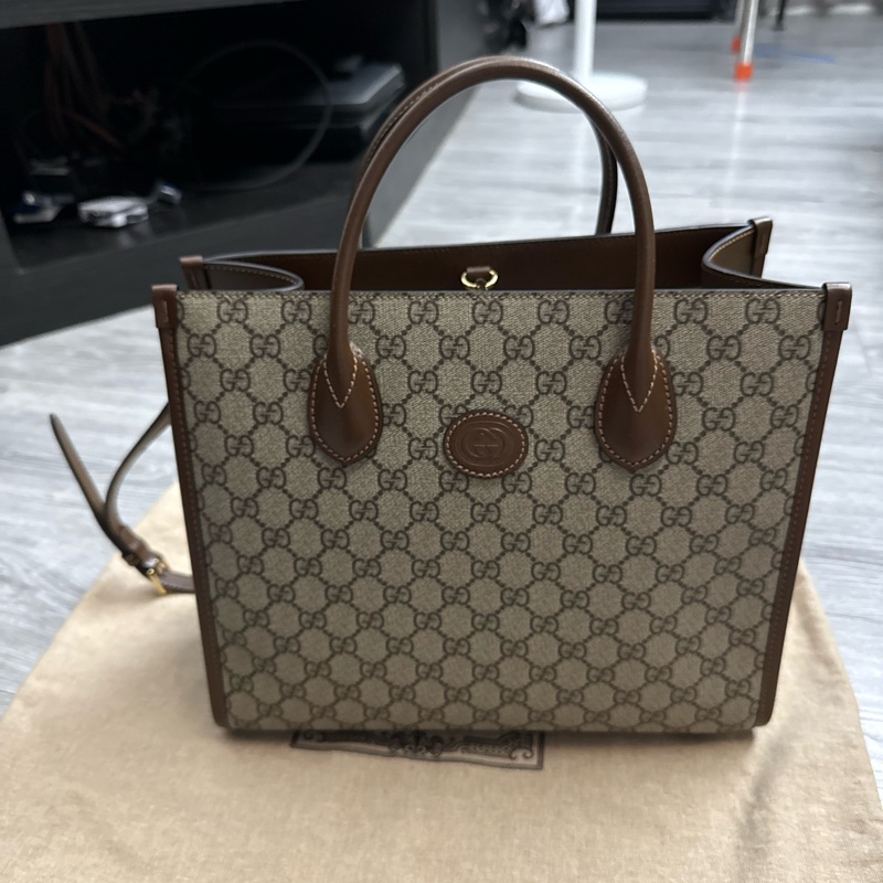 Gucci 1975 托特包小號-3