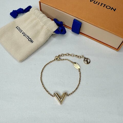LV Essential V金色手鏈