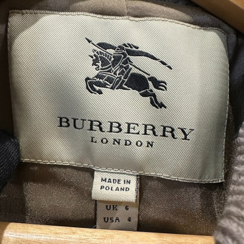 【美收精品】BURBERRY 茶色短版外套 4-114【隔月月中將轉賣至日本 上架期限30天】-2