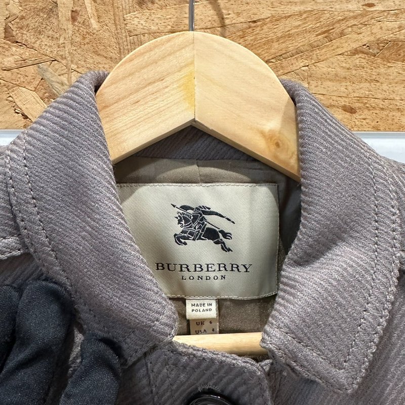 【美收精品】BURBERRY 茶色短版外套 4-114【隔月月中將轉賣至日本 上架期限30天】-4